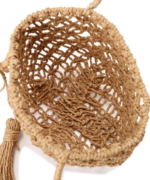 N.（N. Natural Beauty Basic）（エヌエヌナチュラルビューティーベーシック）の「ペーパーミニバケツショルダーバッグ（ショルダーバッグ・レディース・ベージュ・ﾌﾘ-）」の12枚目の写真