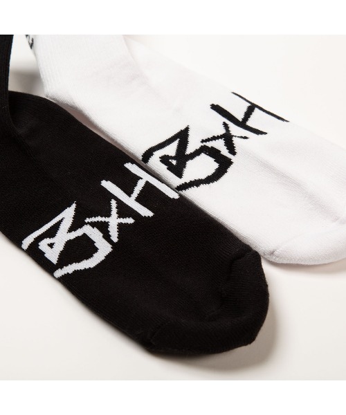 BOUNTY HUNTER（バウンティーハンター）の「BxH STF Sox（ソックス/靴下・メンズ・ホワイト/ブラック・FREE）」の5枚目の写真