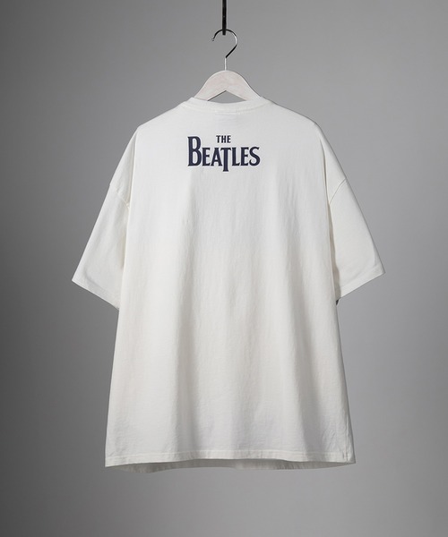The Beatles(ザビートルズ)の「【THE BEATLES】Help Over Tee(Tシャツ/カットソー・メンズ・ブラック/ホワイト・XL/L/M)」の5枚目の写真
