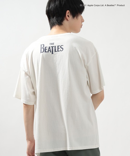 The Beatles(ザビートルズ)の「【THE BEATLES】Help Over Tee(Tシャツ/カットソー・メンズ・ブラック/ホワイト・XL/L/M)」の11枚目の写真