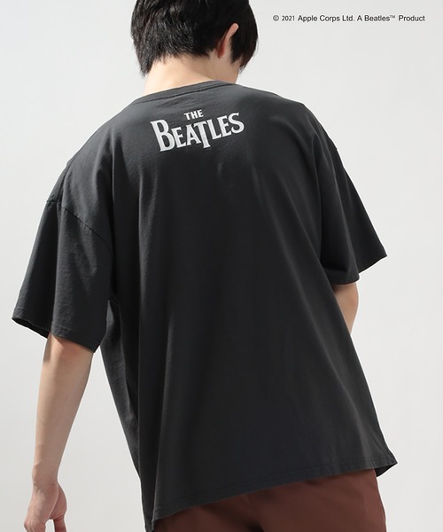 The Beatles(ザビートルズ)の「【THE BEATLES】Help Over Tee(Tシャツ/カットソー・メンズ・ブラック/ホワイト・XL/L/M)」の15枚目の写真