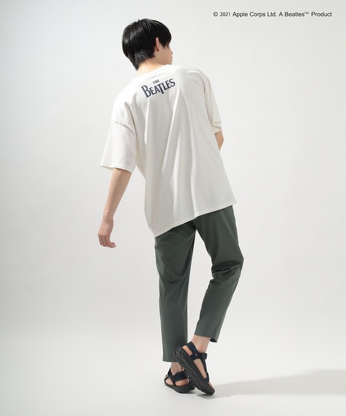 The Beatles(ザビートルズ)の「【THE BEATLES】Help Over Tee(Tシャツ/カットソー・メンズ・ブラック/ホワイト・XL/L/M)」の13枚目の写真