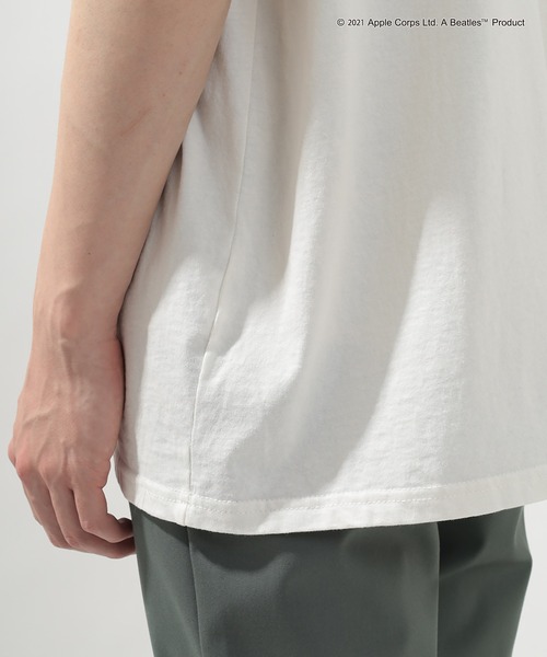 The Beatles(ザビートルズ)の「【THE BEATLES】Help Over Tee(Tシャツ/カットソー・メンズ・ブラック/ホワイト・XL/L/M)」の19枚目の写真