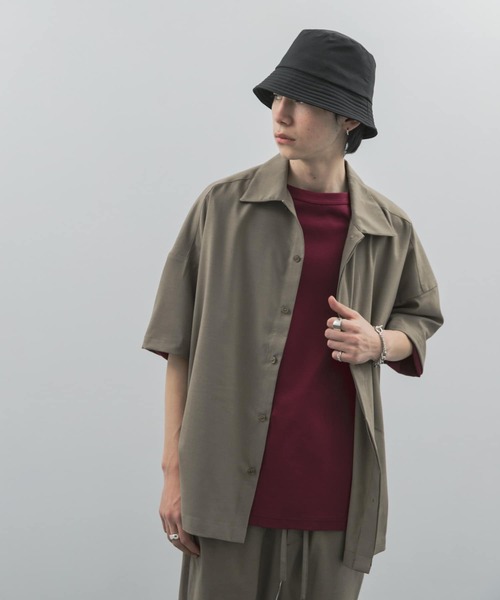 URBAN RESEARCH(アーバンリサーチ)の「URBAN RESEARCH iD LINEN LIKE SHORT-SLEEVE SHRITS(シャツ/ブラウス・メンズ・ブラック/カーキ/ブルー系その他・MEDIUM/LARGE)」の10枚目の写真