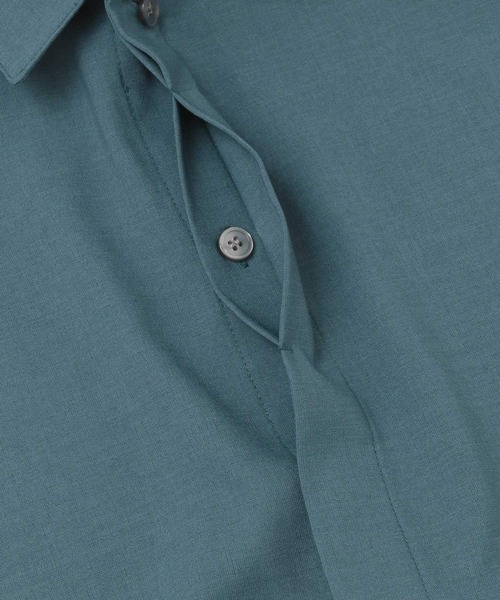 URBAN RESEARCH(アーバンリサーチ)の「URBAN RESEARCH iD LINEN LIKE SHORT-SLEEVE SHRITS(シャツ/ブラウス・メンズ・ブラック/カーキ/ブルー系その他・MEDIUM/LARGE)」の5枚目の写真