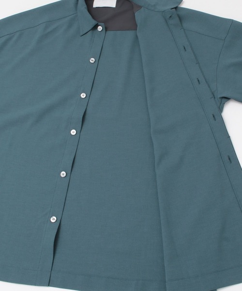 URBAN RESEARCH(アーバンリサーチ)の「URBAN RESEARCH iD LINEN LIKE SHORT-SLEEVE SHRITS(シャツ/ブラウス・メンズ・ブラック/カーキ/ブルー系その他・MEDIUM/LARGE)」の15枚目の写真