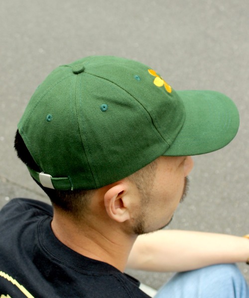 yield（イールド）の「【yield select】Look Back and Laugh Flower Cap フラワー 刺繍 キャップ ...