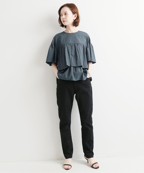 IENA（イエナ）の「フリルティアードブラウス◇（シャツ