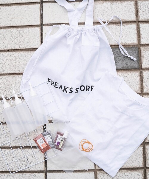 FREAK'S STORE（フリークスストア）の「KATSURAYA FINE GOODS×FREAK'S STORE/カツラヤファイングッズ×フリークスストア 別注 みや古染めトライアルキット2（Tシャツ/カットソー・メンズ・カモフラージュ/その他9・MEDIUM/LARGE）」の4枚目の写真