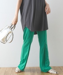Futier land | ポンチカラーフレアパンツ(スラックス)