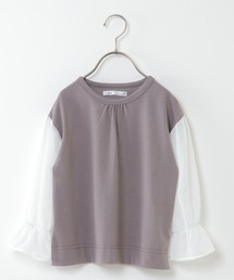【キッズ】シフォンキャンディスリーブT(100~160cm)