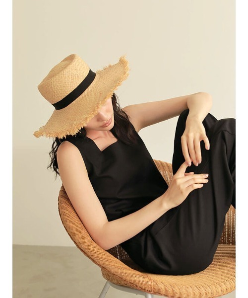 ACYM サロペット ACYM（アシーム）の「2way shoulder linen SETUP（サロペット