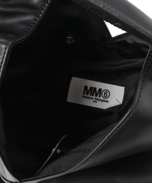 MM6_(エムエムシックス)の「MM6 Maison Margiela PVCジャパニーズスモールバッグ(トートバッグ・レディース・ブラック・FREE)」の4枚目の写真