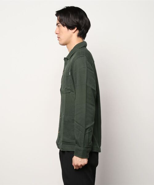 Timberland（ティンバーランド）の「メンズ 長袖 ユーティリティ オーバーシャツ（シャツ/ブラウス・メンズ・グレー/ダークカーキ・X-LARGE/SMALL/LARGE/MEDIUM/XX-LARGE）」の5枚目の写真