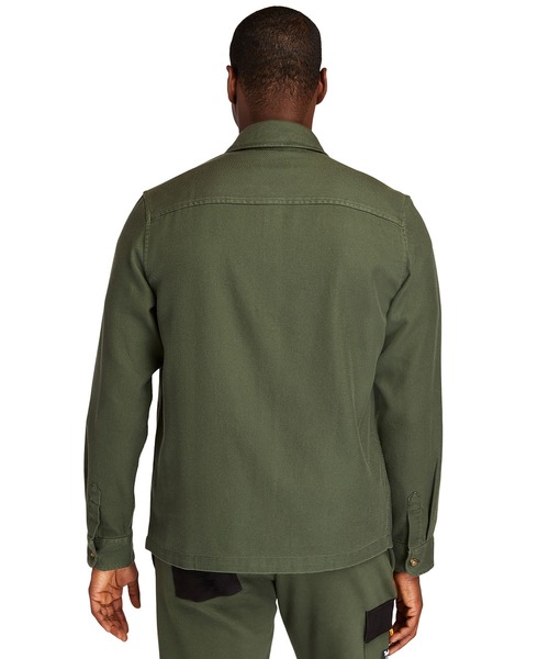 Timberland（ティンバーランド）の「メンズ 長袖 ユーティリティ オーバーシャツ（シャツ/ブラウス・メンズ・グレー/ダークカーキ・X-LARGE/SMALL/LARGE/MEDIUM/XX-LARGE）」の4枚目の写真