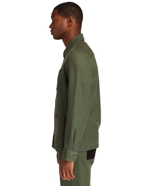 Timberland（ティンバーランド）の「メンズ 長袖 ユーティリティ オーバーシャツ（シャツ/ブラウス・メンズ・グレー/ダークカーキ・X-LARGE/SMALL/LARGE/MEDIUM/XX-LARGE）」の9枚目の写真