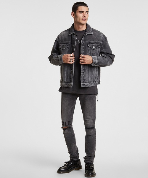 KSUBI(スビ)の「KSUBI OH G JACKET ASPHALT (5000006120)(デニムジャケット・メンズ・グレー・MEDIUM/SMALL/LARGE)」の9枚目の写真