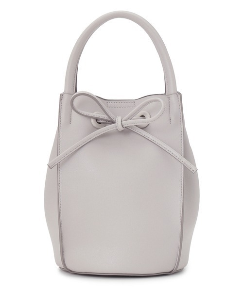 FRAY I.D（フレイアイディー）の「リボンバッグ（ハンドバッグ・レディース・グレー/ホワイト/ブラウン・FREE）」の4枚目の写真