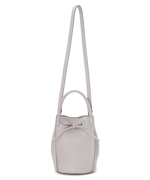 FRAY I.D（フレイアイディー）の「リボンバッグ（ハンドバッグ・レディース・グレー/ホワイト/ブラウン・FREE）」の13枚目の写真