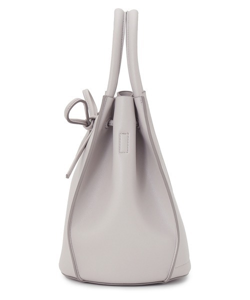 FRAY I.D（フレイアイディー）の「リボンバッグ（ハンドバッグ・レディース・グレー/ホワイト/ブラウン・FREE）」の11枚目の写真