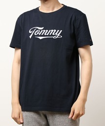 TOMMY HILFIGER メンズ ORGANIC COTTON CN SS TEE SEERSUCKER 半袖 Tシャツ EUサイズ 53312124