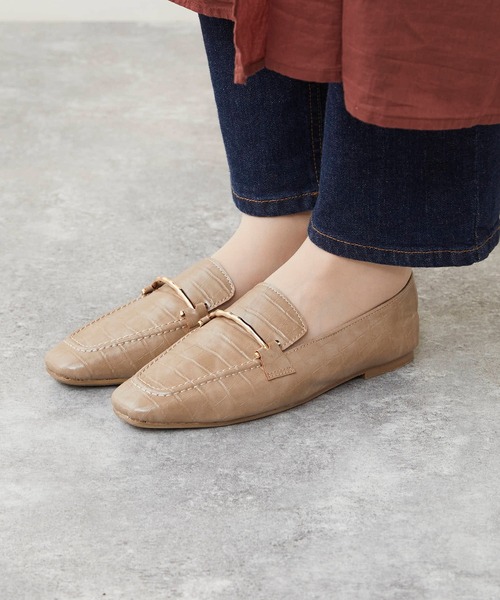 menue（メヌエ）の「【晴雨兼用】ビットローファー（ローファー・レディース・アイボリー/ブラック系その他/グレイッシュベージュ/ブラウン/ブラック/ダークブラウン/ベージュ系その他/ブラウン系その他・XS/S/M/L/LL/3L）」の17枚目の写真