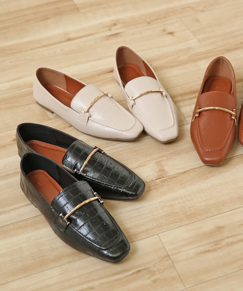 menue（メヌエ）の「【晴雨兼用】ビットローファー（ローファー・レディース・アイボリー/ブラック系その他/グレイッシュベージュ/ブラウン/ブラック/ダークブラウン/ベージュ系その他/ブラウン系その他・XS/S/M/L/LL/3L）」の22枚目の写真