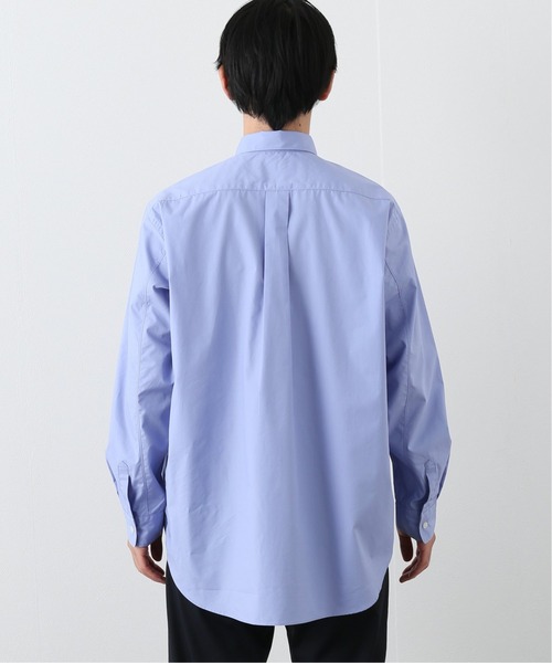 417 EDIFICE（フォーワンセブンエディフィス）の「【Essential / エッセンシャル】 shirt / シャツ（シャツ/ブラウス・メンズ・ホワイト/チャコールグレー/ベージュ/ネイビー/サックスブルー・SMALL/MEDIUM/LARGE）」の6枚目の写真