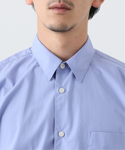 417 EDIFICE（フォーワンセブンエディフィス）の「【Essential / エッセンシャル】 shirt / シャツ（シャツ/ブラウス・メンズ・ホワイト/チャコールグレー/ベージュ/ネイビー/サックスブルー・SMALL/MEDIUM/LARGE）」の11枚目の写真