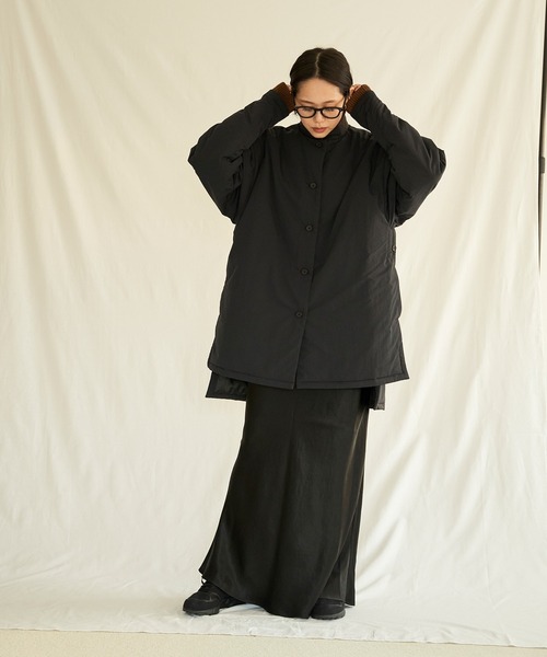 ENOF(イナフ)の「over size jacket 01 Black(ダウンジャケット/コート・レディース・ブラック・M/L)」の11枚目の写真