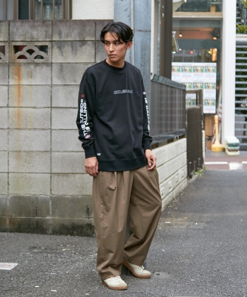 COLEMAN(コールマン)の「【Coleman×CIAOPANIC】"BACK LANTERN"アートプリント裏毛クルーネックスウェット(スウェット・メンズ・ホワイト/ブラック・MEDIUM/LARGE)」の11枚目の写真