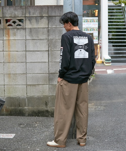 COLEMAN(コールマン)の「【Coleman×CIAOPANIC】"BACK LANTERN"アートプリント裏毛クルーネックスウェット(スウェット・メンズ・ホワイト/ブラック・MEDIUM/LARGE)」の18枚目の写真