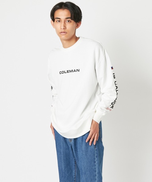 COLEMAN(コールマン)の「【Coleman×CIAOPANIC】"BACK LANTERN"アートプリント裏毛クルーネックスウェット(スウェット・メンズ・ホワイト/ブラック・MEDIUM/LARGE)」の16枚目の写真