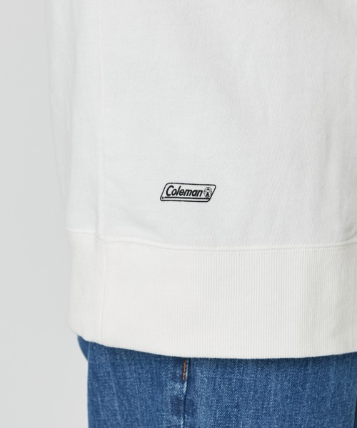 COLEMAN(コールマン)の「【Coleman×CIAOPANIC】"BACK LANTERN"アートプリント裏毛クルーネックスウェット(スウェット・メンズ・ホワイト/ブラック・MEDIUM/LARGE)」の20枚目の写真