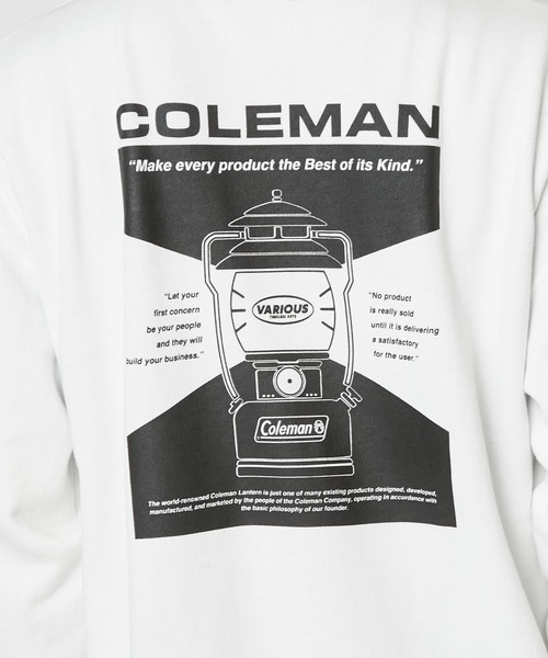 COLEMAN(コールマン)の「【Coleman×CIAOPANIC】"BACK LANTERN"アートプリント裏毛クルーネックスウェット(スウェット・メンズ・ホワイト/ブラック・MEDIUM/LARGE)」の14枚目の写真