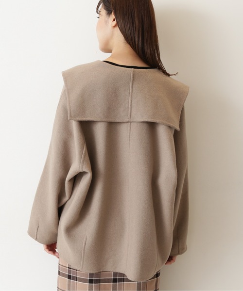 NATURAL BEAUTY BASIC(ナチュラルビューティーベーシック)の「リバーコート/0171252985(その他アウター・レディース・オフホワイト/ベージュ/ネイビー・SMALL/MEDIUM)」の13枚目の写真