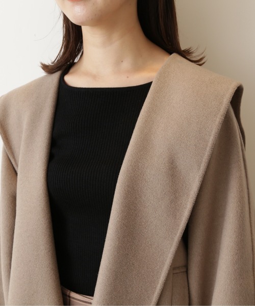 NATURAL BEAUTY BASIC(ナチュラルビューティーベーシック)の「リバーコート/0171252985(その他アウター・レディース・オフホワイト/ベージュ/ネイビー・SMALL/MEDIUM)」の5枚目の写真