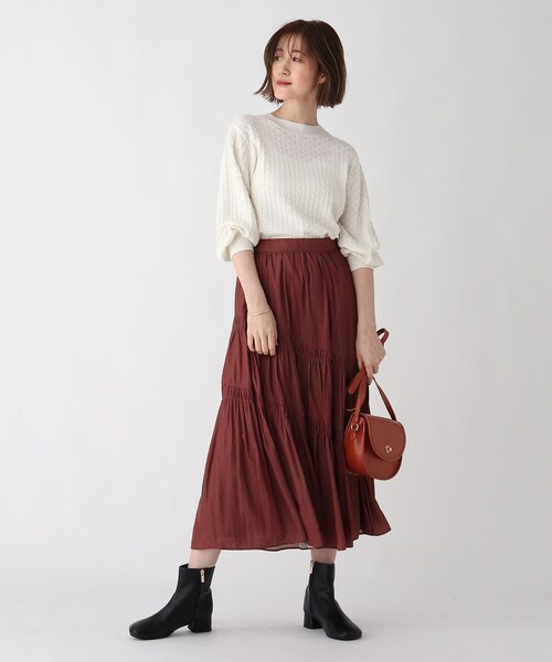 AG by aquagirl（エージーバイアクアガール）の「◆ワイドトゥショートブーツ（ブーツ・レディース・ブラック/オフホワイト・02/03）」の7枚目の写真