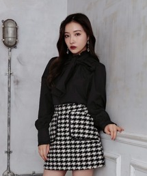 ANDGEEBEE | リボンブラウス(シャツ/ブラウス)