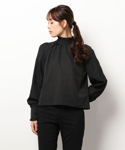 ANDGEEBEE(アンジービー)の「リボンブラウス(シャツ/ブラウス・レディース・ホワイト/ブラック・MEDIUM)」の20枚目の写真