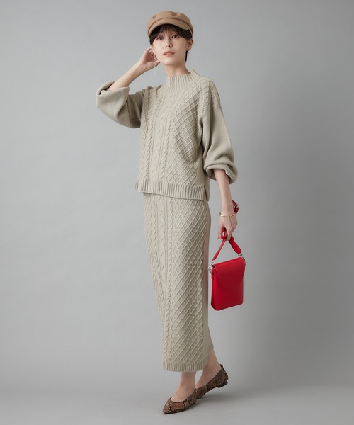 un dix cors(アンディコール)の「簡単お洒落に演出してくれる ウールキャスケット(キャスケット・レディース・ブラック/ベージュ・FREE)」の8枚目の写真