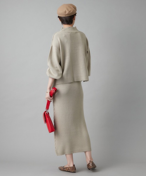 un dix cors(アンディコール)の「簡単お洒落に演出してくれる ウールキャスケット(キャスケット・レディース・ブラック/ベージュ・FREE)」の12枚目の写真