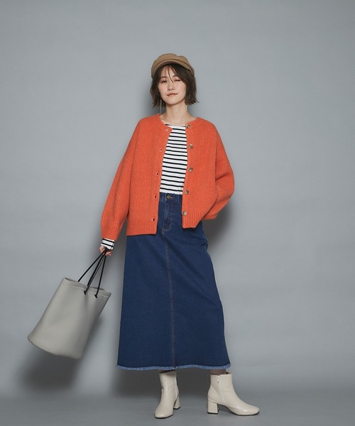 un dix cors(アンディコール)の「簡単お洒落に演出してくれる ウールキャスケット(キャスケット・レディース・ブラック/ベージュ・FREE)」の19枚目の写真