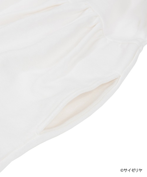 PUNYUS(プニュズ)の「サイゼリヤロゴスウェットワンピース(ワンピース・レディース・ホワイト・2/4/3/1)」の10枚目の写真