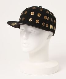 NEW ERA（ニューエラ）の「【NEW ERA】9FIFTY Taro Okamoto 岡本太郎 太陽の塔 オールオーバープリント ブラック（キャップ・メンズ）」