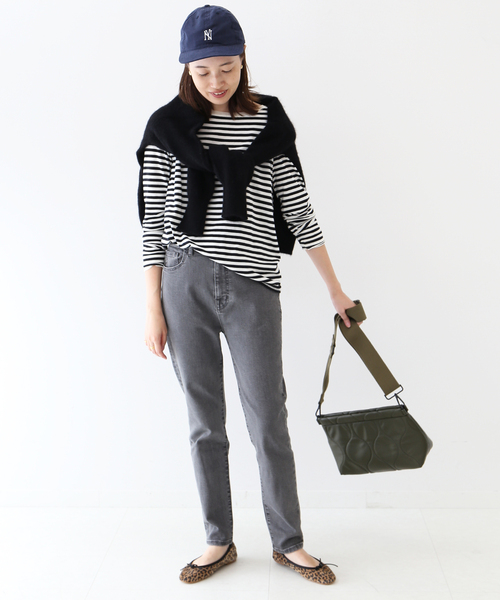 SLOBE IENA(スローブイエナ)の「《追加2》LE DENIM スキニーデニムパンツ◆(デニムパンツ・レディース・グレー/ブラック・34/38/40/36)」の19枚目の写真