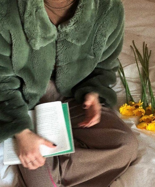 MANGROVE（マングローブ）の「グリーンファージャケット（その他アウター・レディース・ダークグリーン・FREE）」の7枚目の写真