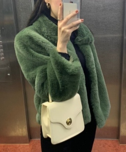 MANGROVE（マングローブ）の「グリーンファージャケット（その他