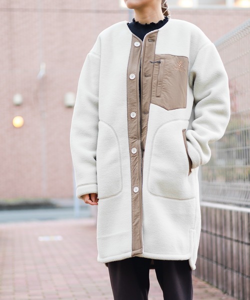 Gramicci（グラミチ）の「【63】【GRAMICCI】BOA FLEECE LONG COAT