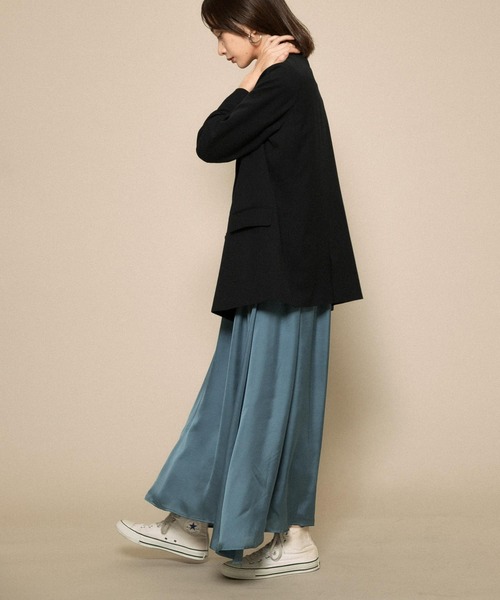 KBF（ケイビーエフ）の「シャーリングギャザーワンピース（ワンピース・レディース・ホワイト系その他/ブラック系その他/グレー系その他・ONE）」の22枚目の写真